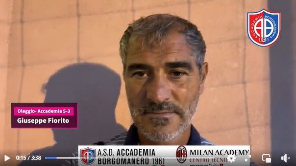 immagine di anteprima del video: Oleggio - Accademia 5-4 il commento finale di mister Fiorito